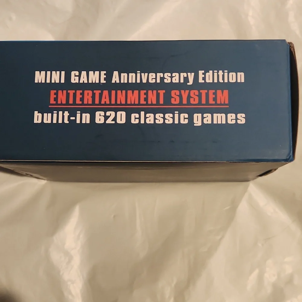 Classic Mini Game Console with 620 Built-in Games - Gray